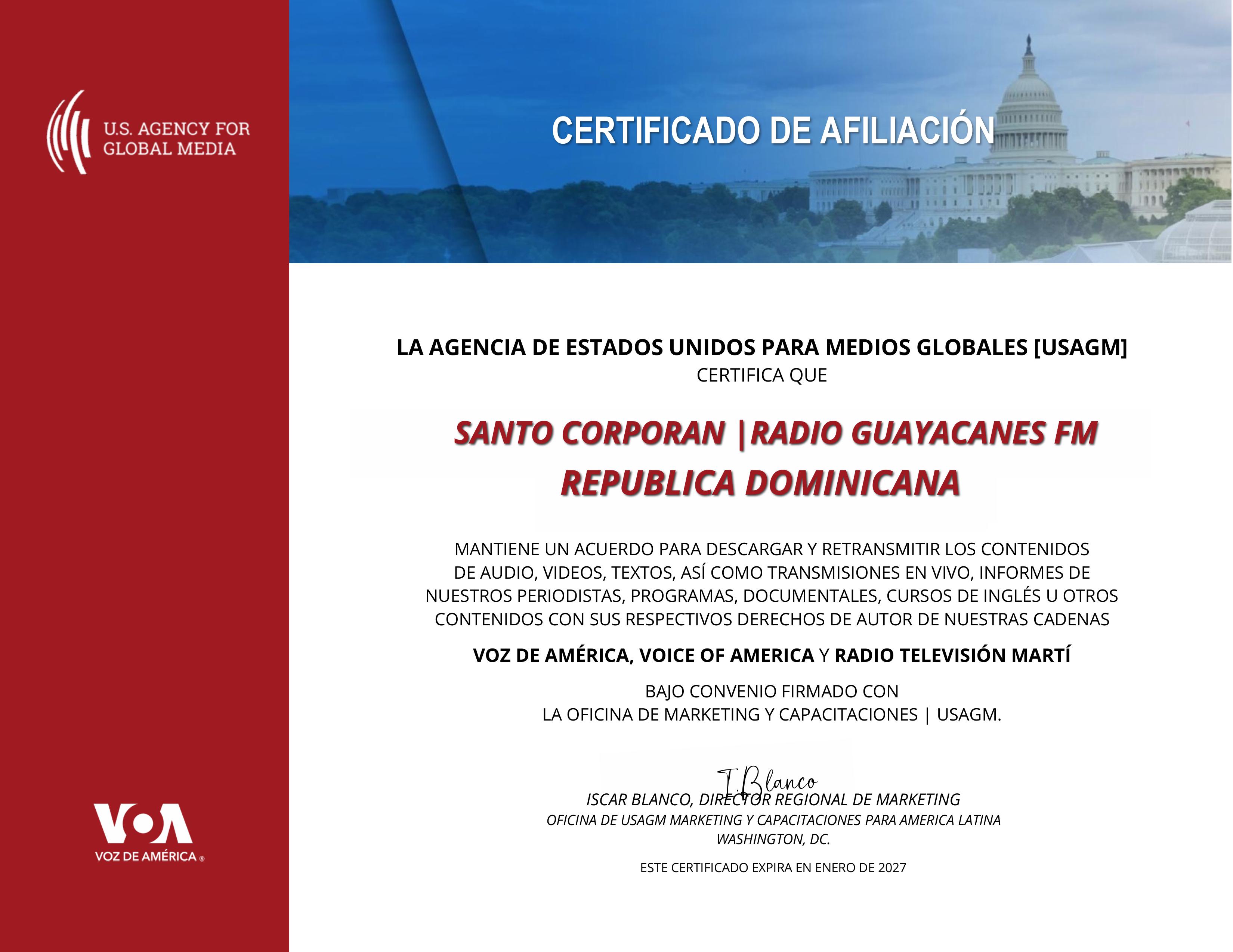 Certificación de Afiliación